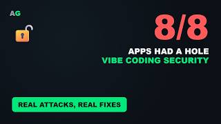 I Vibe-Coded 8 Small Apps With Claude Code, Then Threw Real Attacks at Them — 8/8 Had a Hole