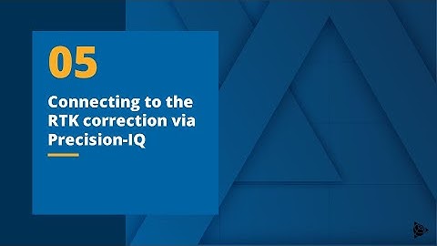 Trimble R750 Setup (Part 5)