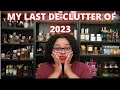 My last fragrance declutter of 2023my perfume collection 2023dossier