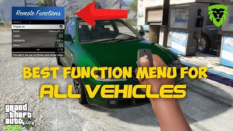 Remote Vehicle Control v1.1.2 | Best mod menu for all vehicles |Gta5 | Gamebank