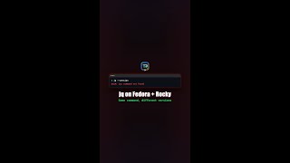 Install jq on Fedora and Rocky Linux