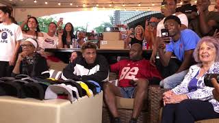 Watch Irv Smith’s reaction to being drafted by the Minnesota Vikings