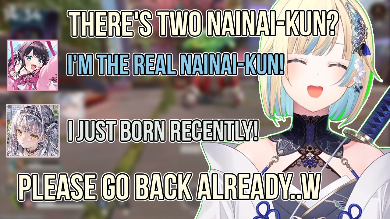 Nainai-kun vs Fake Nainai-kun 【Aizawa Ema/Kaga Nazuna/Ginjo Saine/Vspo]