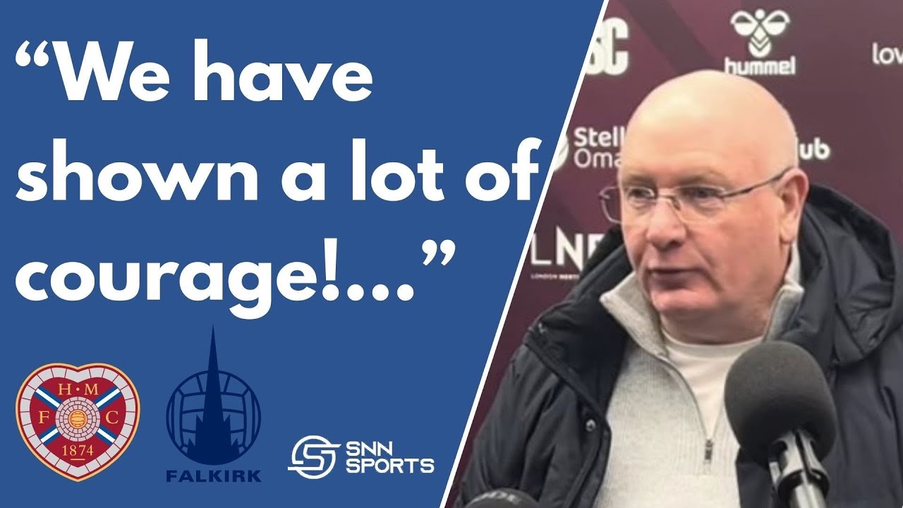 John McGlynn Reacts | Hearts 1-1 Falkirk (Falkirk win 5-4 on pens)