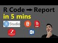 How to Create Reports with R Markdown