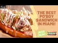Po' Boy Sandwich by Cajun Boil in Miami!