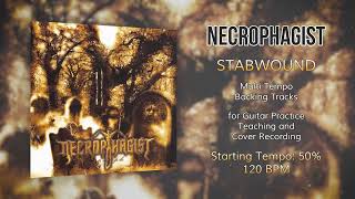 NECROPHAGIST - Stabwound - 50% Tempo (120 BPM) Backing Track