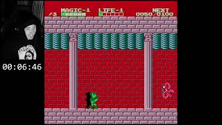 Zelda II | 100% All Keys Speedrun (74:49) *IRL AGE PB (40) @ghettoshampoo