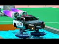 Sergeant Lucas the Police Car Catching Sport Car who Broke the Law - WCH Cartoon - 2-episode