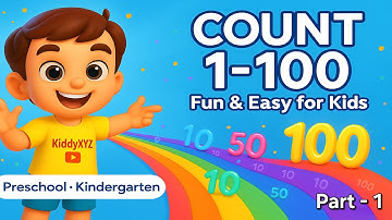 Learn Numbers 1 to 100 for Kids — Easy Counting, Fun Scenes & Teaching Tips | Part 1