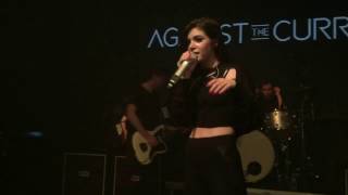 Against The Current - Chasing Ghosts (Prague, Lucerna Music Bar, 3.3.2017)