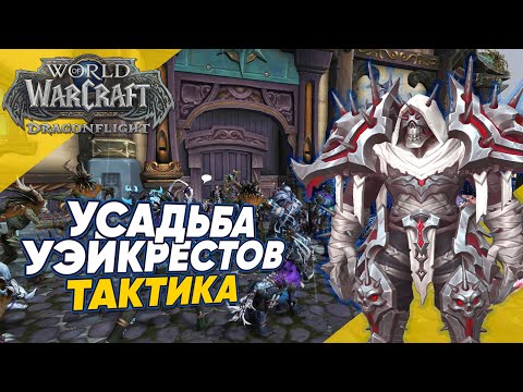 Видео: Усадьба Уэйкрестов Тактика мифик плюс 3 сезон World of Warcraft Dragonflight патч 10.2