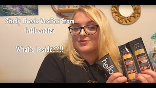 Study Break VoxBox Unboxing | Influenster Reaction and First Impressions | Free Box