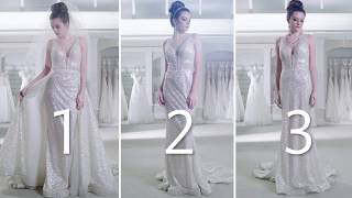 A Black-Tie Wedding Dress Worn 3 Different Ways