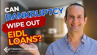 EIDL Loan Debt Problems Bankruptcy Options Explained Clearly | Sternberg Law Group
