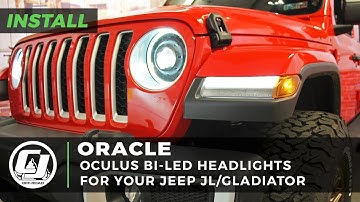 Jeep JL & Gladiator Install | Oracle Lighting Oculus Bi-LED Headlights