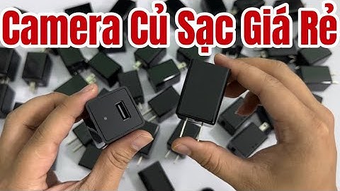 Camera Củ Sạc Điện Thoại Giá Rẻ, Camera Nguỵ Trang Cục Sạc Điện Thoại Kết Nối Điện Thoại Xem Từ Xa