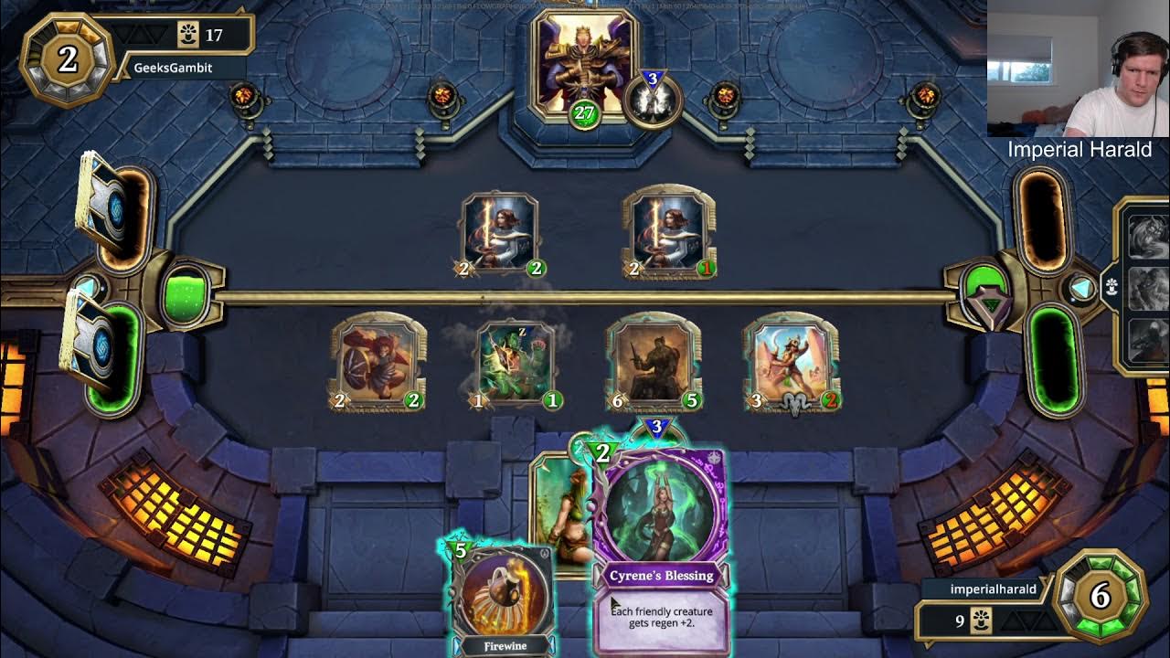 Gods Unchained Nature Deck Game with Commentary YouTube