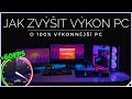 JAK ZVÝŠIT VÝKON POČÍTAČE / NOTEBOOKU 🔥| 5 tipů a triků | o 100% rychlejší PC | FPS zvýšení | CZ/SK