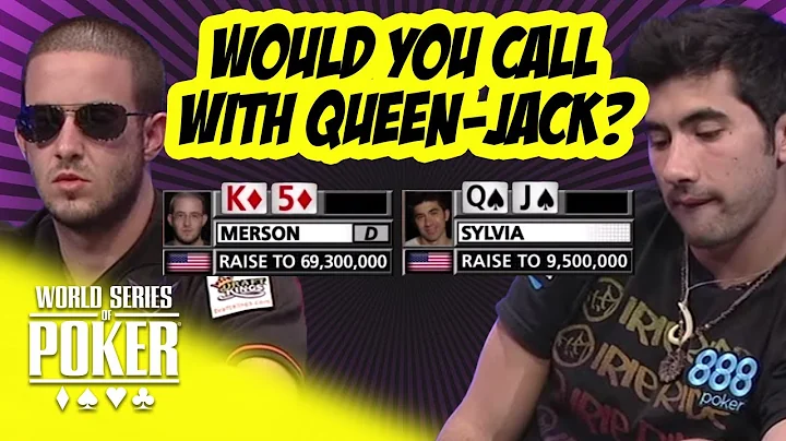 WSOP Final Table All-in Move! Greg Merson vs Jesse...