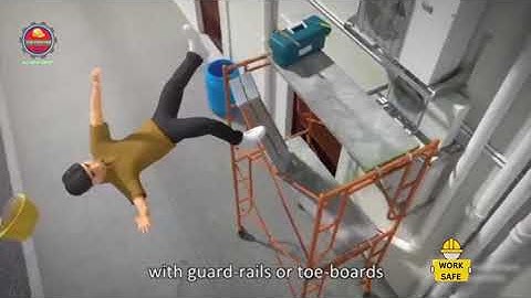Working at Height Safety Animation Video - Work at Height Safety Training