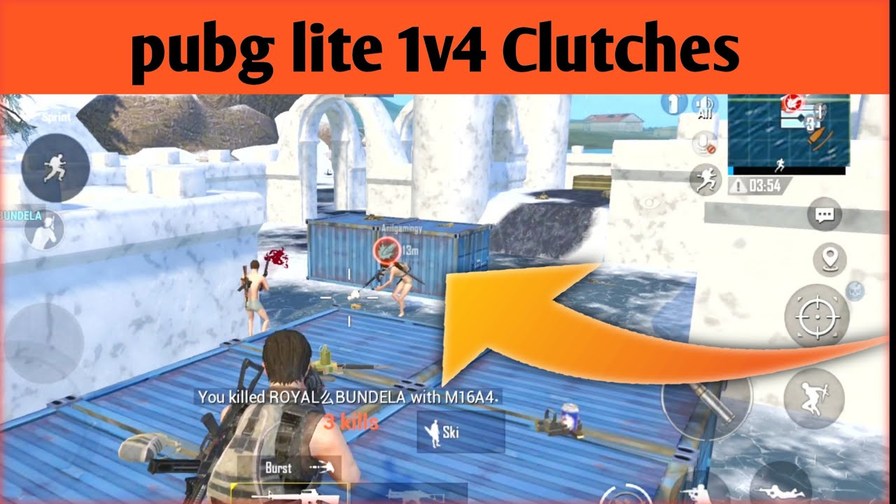 Pubg Mobile Lite 1v4 clutches | pubg mobile lite gameplay | THK × YT ...