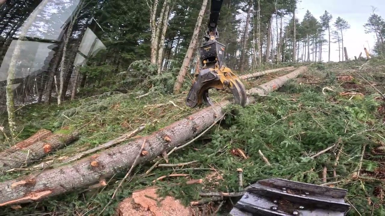 Finishing up the yarder piece!