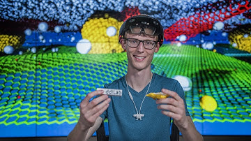 Using AR to explore data in a 3-D environment