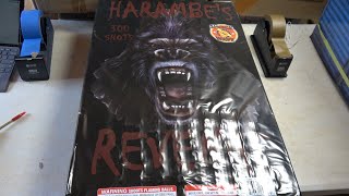 Harambe's Revenge 300 shot zipper cake by Shock Wave - Fireworks Plus