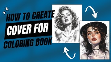 How to Create Colorful Coloring Page Cover with Midjourney AI  | Step-by-Step Guide