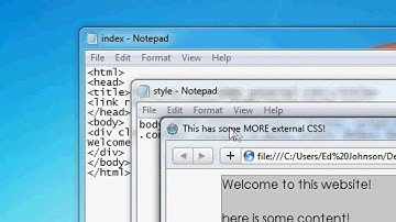 CSS Website Design Tutorial - #2 Formatting and Layout Introduction