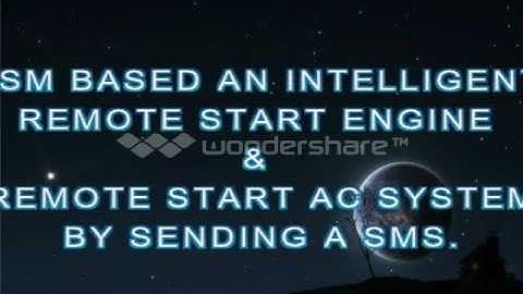 GSM BASED CAR COOLING SYSTEM ( VIDEO PART : 01 )