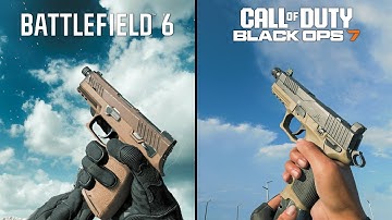 Battlefield 6 vs Call of Duty: Black Ops 7 (Beta) - Details & Gameplay Comparison