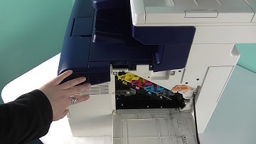 How to change a transfer belt in a Xerox WorkCentre Printer