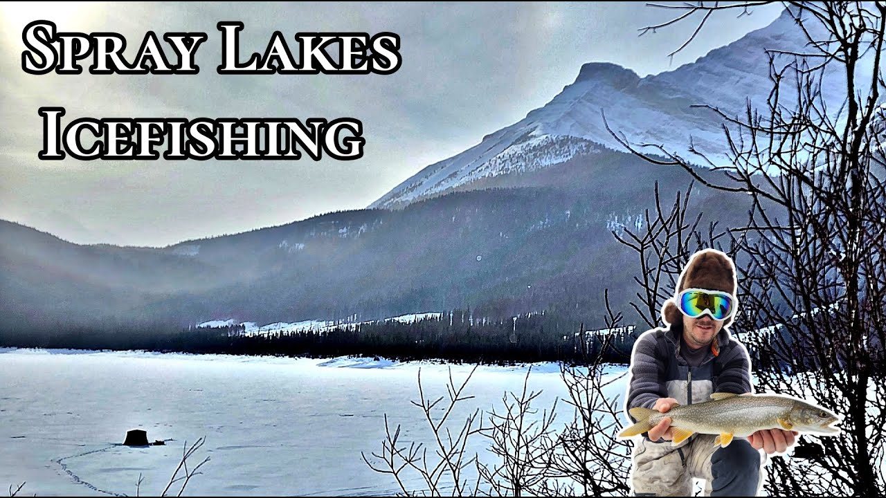 Spray Lakes Icefishing! 