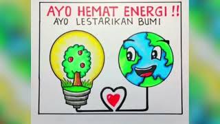 37 Contoh Poster Hemat Energi