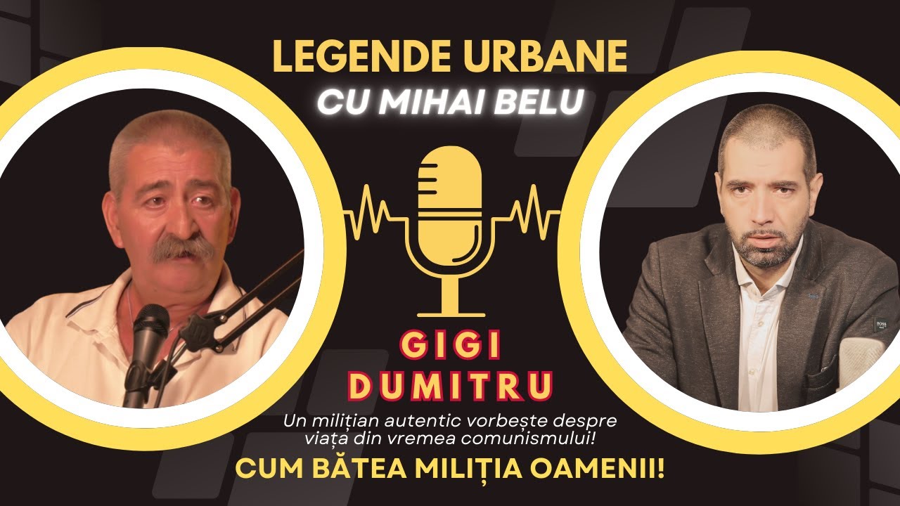 Milițianul Gigi Dumitru povestește la Legende Urbane de ce era Miliția mai tare decât este Poliția