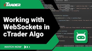 Working with WebSockets in cTrader Algo