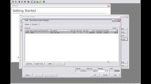 Microsoft Retail Management Purchase Order Demo