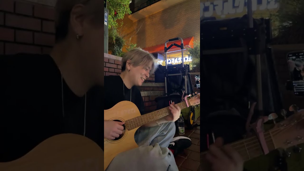 鈴木昇太　ひこうき雲 / 松任谷由実 cover　多摩センター路上　2025.10.4 