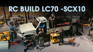 RC Crawler Build : Killerbody Lc70 on chassis SCX10, MST CFX axle / RC 4X4 Camper