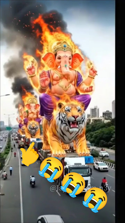 Shankar ji ka beta lion main baitha🦁🥰❤️ #ganesh #ganeshchaturthi #ganpatibappamorya #ganeshmantra
