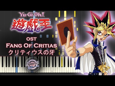 Yu-Gi-Oh ! 遊戯王 Duel Monsters OST - Fang Of Critias クリティウスの牙 Synthesia Piano Cover / Tutorial