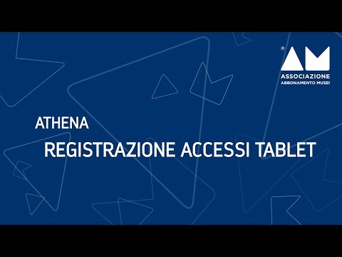 02 - Athena - Registrazione accessi tablet