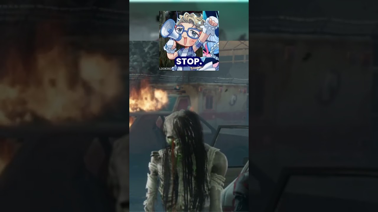 Sadako's jumpscare in Dead by Daylight always scares me! 