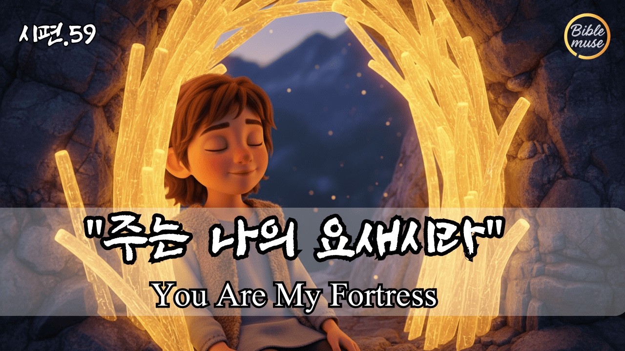 사방이 적으로 막혀 숨 쉴 곳조차 없을 때 | 주는 나의 요새이시며 | 시편 59편 말씀 찬양 (My Fortress | Psalm 59) | 환난 중 위로 CCM