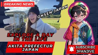 [JPanJive] 48 Hours in Northern Japan: Exploring Akita Prefecture & Onsen Retreat #japan #onsen
