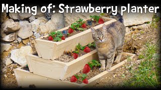 Making of: strawberry planter