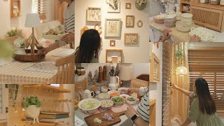 Bringing Summer Colors Into Our Small Home | Cozy Silent Vlog screenshot 3