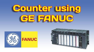 Counter using GE Fanuc PLC